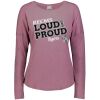 3077 Ladies' Extra Soft Tri-Blend Longsleeve Thumbnail